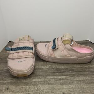 Nike Offline Stone Mauve Mens Size 7.5 Casual Slip On Mule Sandals CJ0693-200